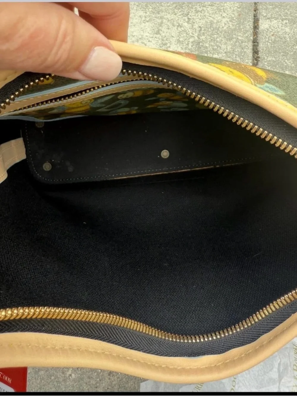 Dooney & Bourke NWT Vintage Bumble Bee Large Hobo Exclusive